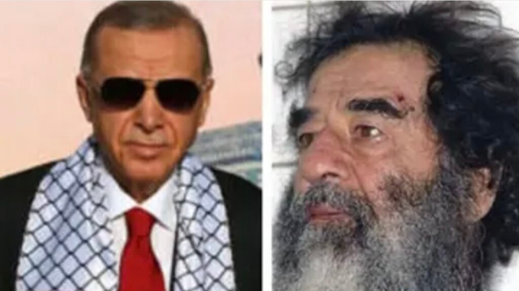 بصورة لصدام حسين.. إسرائيل ترد على “تهديد” أردوغان