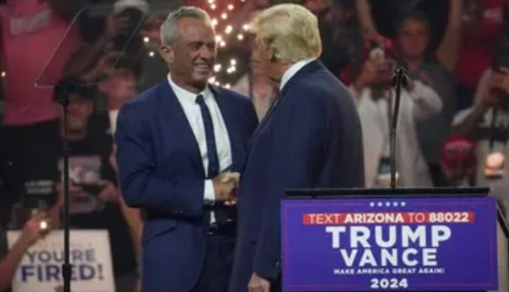 **”Kennedy Jr. Endorses Trump: A Game-Changer in the Presidential Race”**