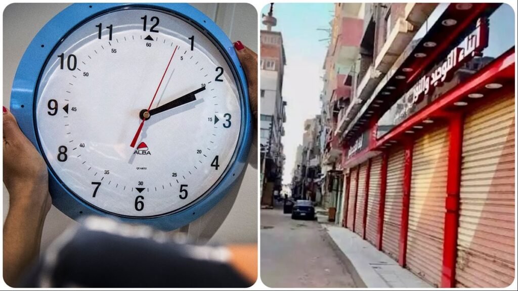 بدء غلق المحلات والكافيهات حسب التوقيت الشتوي غدًا…