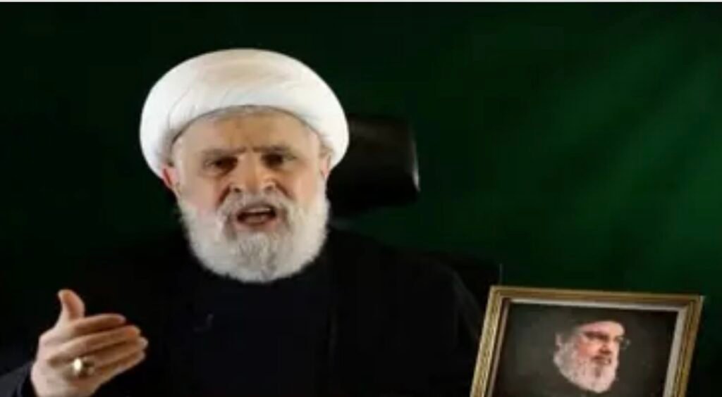 بصورة له يتعرق.. تهديد إسرائيلي لنعيم قاسم “أيامك معدودة”