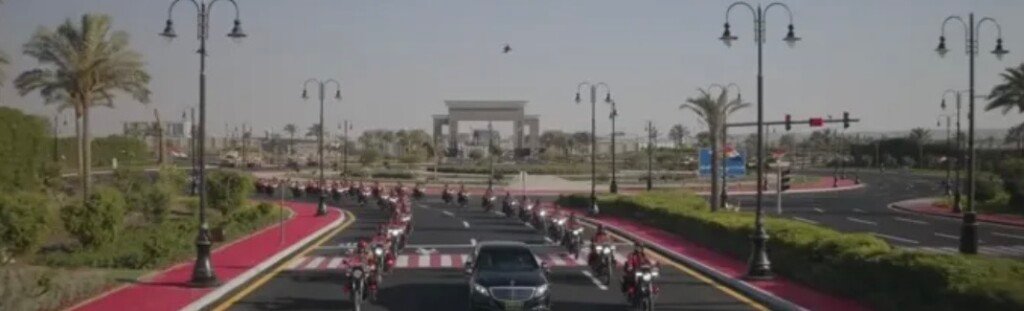 الرئيس المصري يصل مقر القيادة الاستراتيجية للدولة بالعاصمة الجديدة