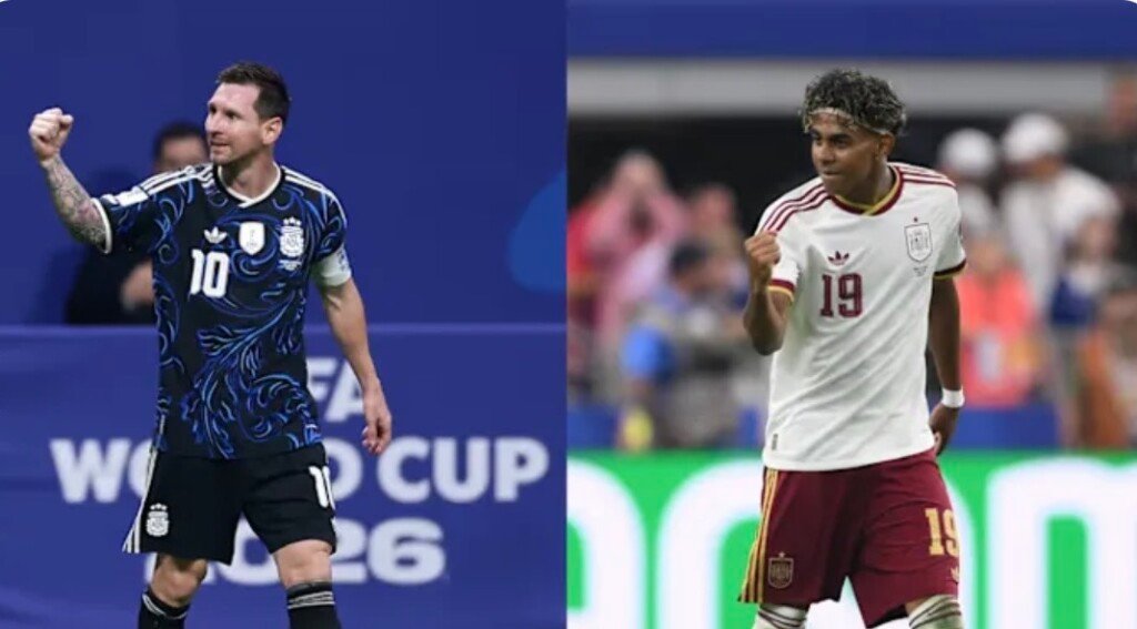 نهائي المونديال.. يامال يقود إسبانيا وميسي على رأس هجوم الأرجنتين