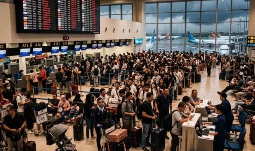 بركان “آناك كراكاتاو” يربك جاكرتا.. إلغاء أكثر من 200 رحلة جوية