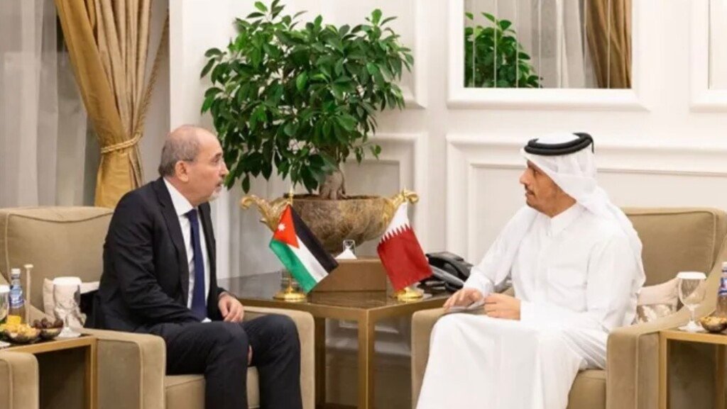 الأردن وقطر يشددان على دعم جهود إنهاء التصعيد الإقليمي