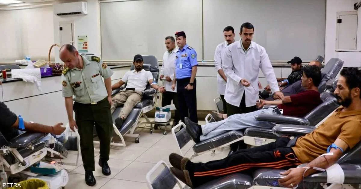 الأردن يتضامن مع ضحايا هجوم الكرك: تبرعات دم تصل إلى 220 ألف ملليلتر