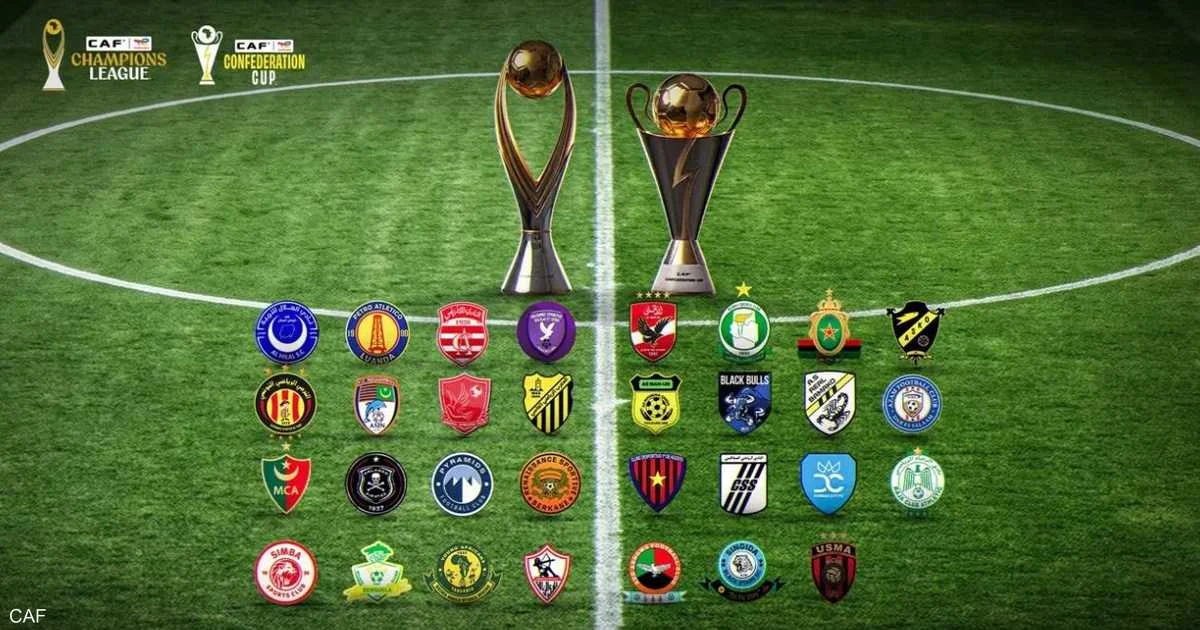 قرعة كأس الكونفيدرالية الأفريقية 2024: الأهلي المصري والرجاء المغربي يتقاسمان المجموعة الأولى