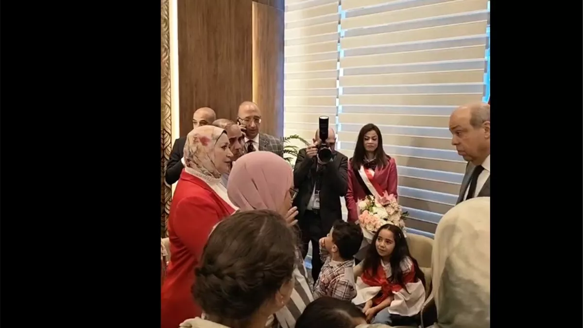 ميار الشوربجي بطلة تحدي القراءة العربي تستقبل في مصر