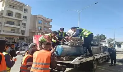 حملة مكبرة في 6 أكتوبر لإزالة الإشغالات والتعديات.. تحركات لإعادة الانضباط إلى الشوارع