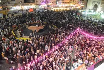 مولد السيد البدوي في طنطا 2026.. آلاف الزوار يحيون الليلة الكبيرة وسط أجواء روحانية