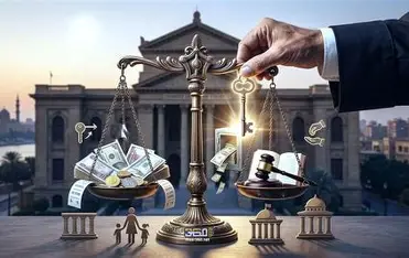 النفقة في القانون المصري — أنواعها وأحكامها